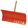 Bigfoot 25in Poly Pusher Snow Shovel with Wooden Handle 1280 2953